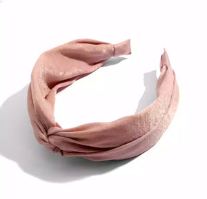 “Jewel” hairbands (Blush pink)